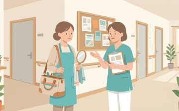 対象事業者とサービス範囲｜医療的ケアとの線引きを表すイラスト