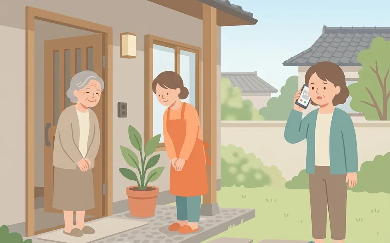 担当美容師・理容師の指名や変更の頼み方を表すイラスト
