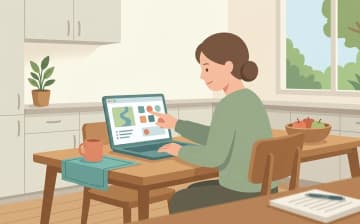 地域・施術メニューから事業者を探す使い方を表すイラスト